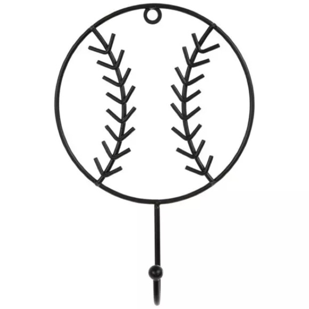 (2) Baseball Wall Hook